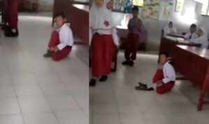 Viral Siswa SD Duduk Di Lantai karena Belum Bayar SPP